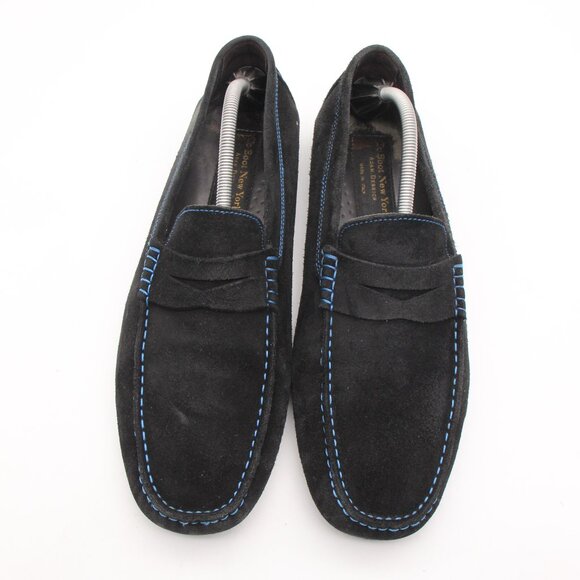Too Boot New York Driver Black Suede Loafer Men's Size 12 Slip On Shoes 20081 - Picture 2 of 12